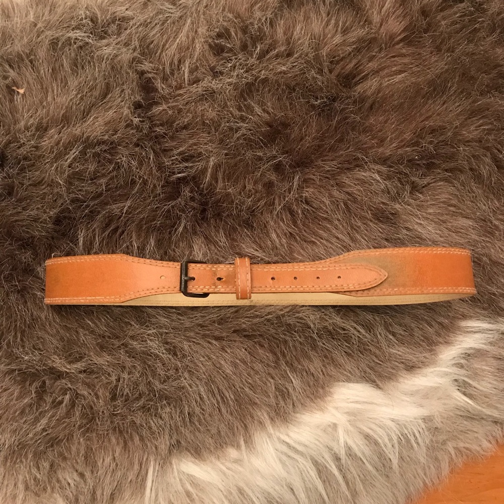 Vintage 70s Leather Belt